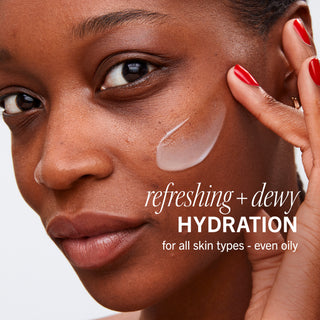 Hydrating Dewy Gel Cream Moisturizer with Hyaluronic Acid + Ceramides