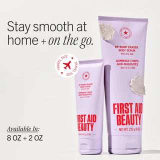 KP Bump Eraser Body Scrub 10% AHA Travel Size