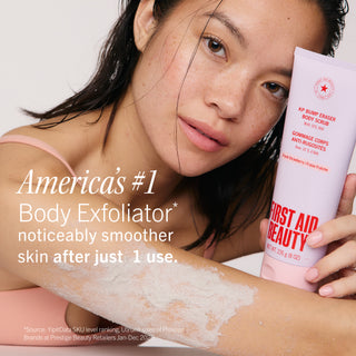 KP Bump Eraser Body Scrub 10% AHA Fresh Strawberry Travel Size
