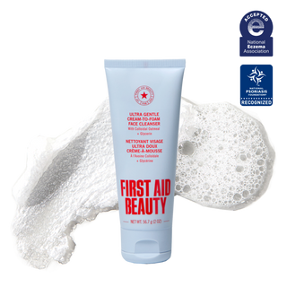 Ultra Gentle Cream-to-Foam Face Cleanser with Colloidal Oatmeal + Glycerin Travel Size