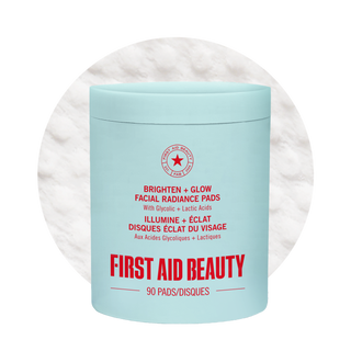 Brighten + Glow Facial Radiance Pads with Glycolic + Lactic Acids
