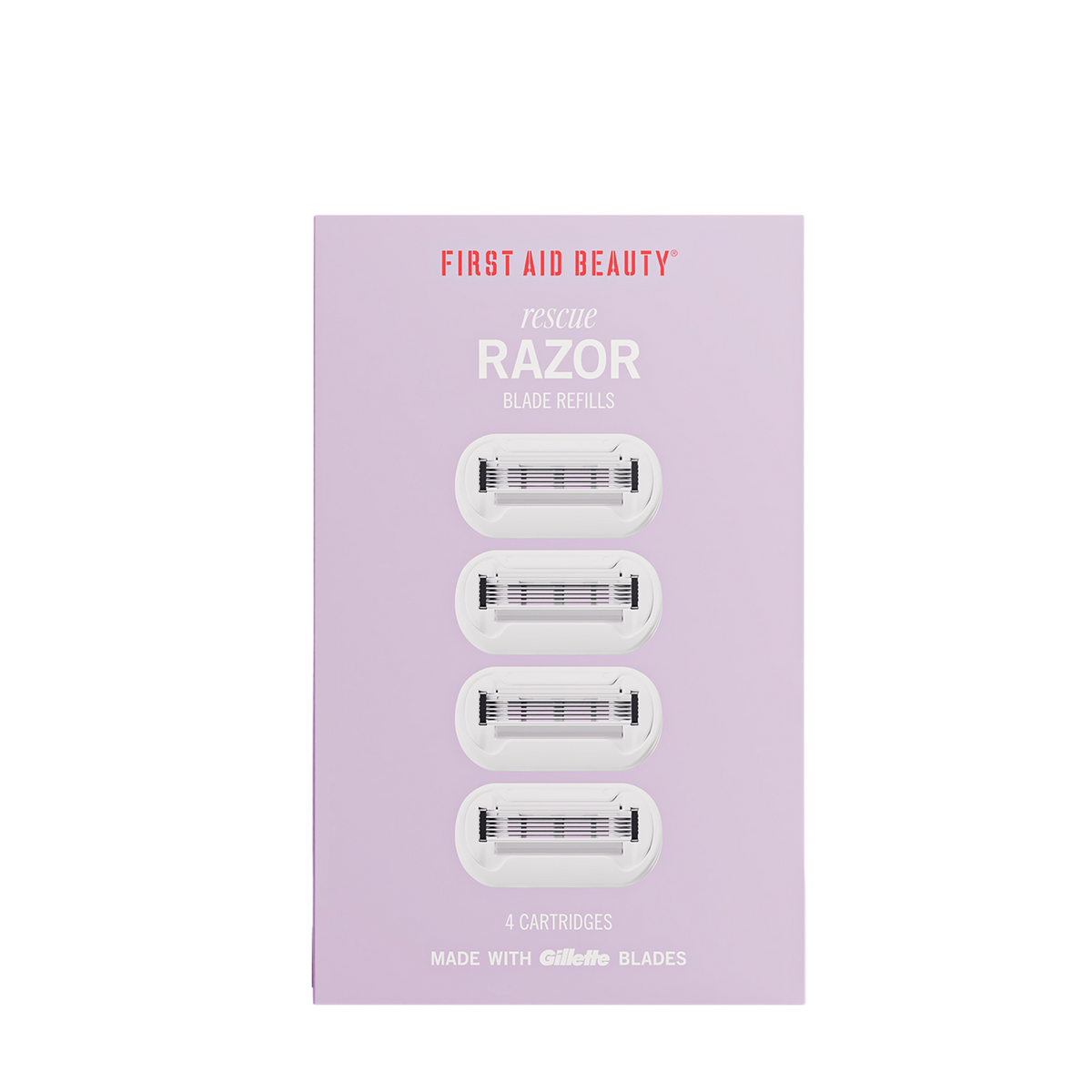 First Aid Beauty Rescue Razor Blade Refills 4ct